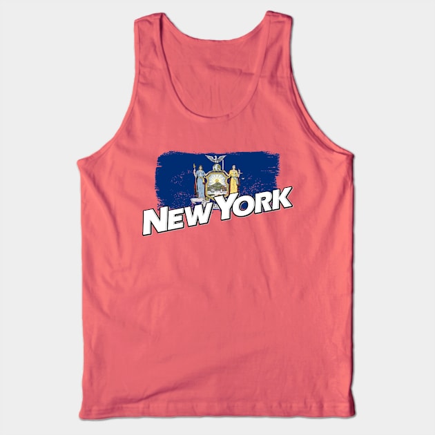 New York flag Tank Top by PVVD